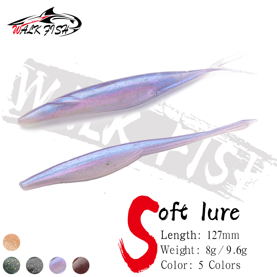 Fishing Lure Spinnerbait - LOPEN VISSEN 6 stks/partij 12.7 cm