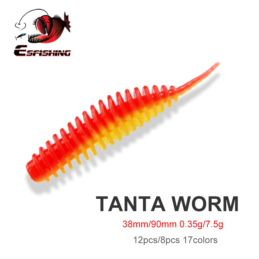 Fishing Lure Spinnerbait - ESFISHING Vissen Worm Aas Lokmiddel Tanta