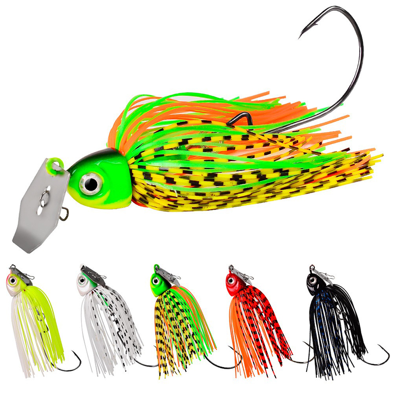 Fishing Lure Buzzbait - 12G/15G/20G/ Chatterbait Spinnerbait Weedless Vislok Aas