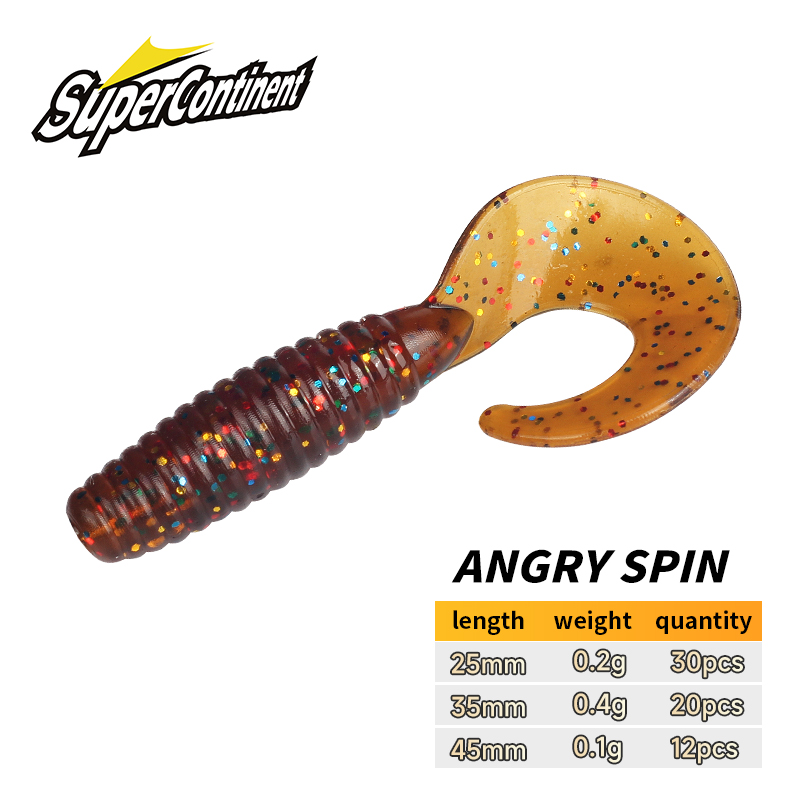 Supercontinent Zacht Aas boos  - Fishing Lure Soft Plastic recensie en prijs