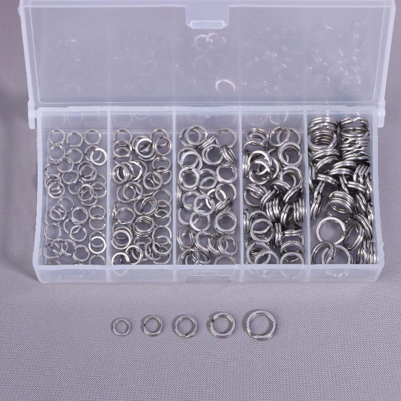 Rvs O-vormige Ring Set 200 Stu - Fishing Lure Jig recensie en prijs