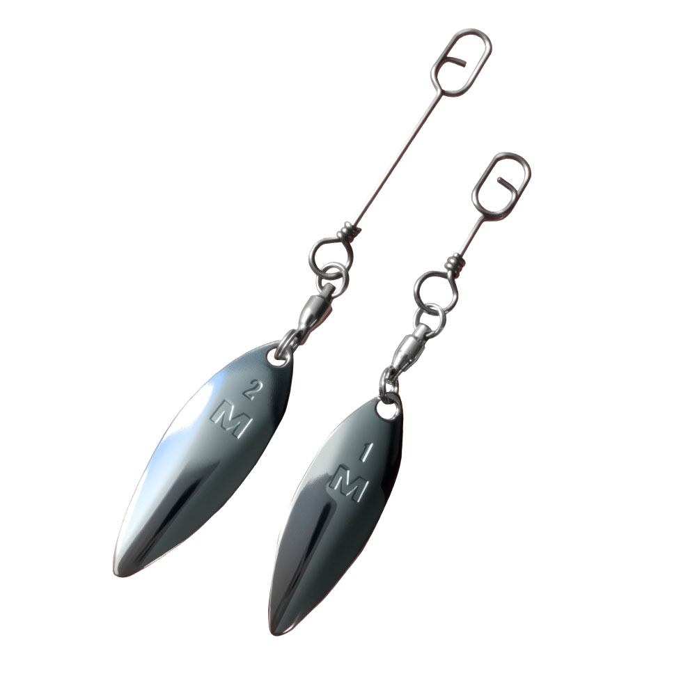 10pcs Willowleaf Blades Spinne - Fishing Lure Buzzbait recensie en prijs