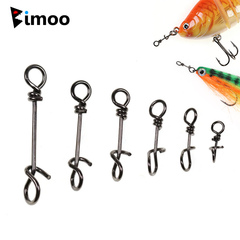 Bimoo 50 stuks roestvrij staal - Fishing Lure Accessories recensie en prijs