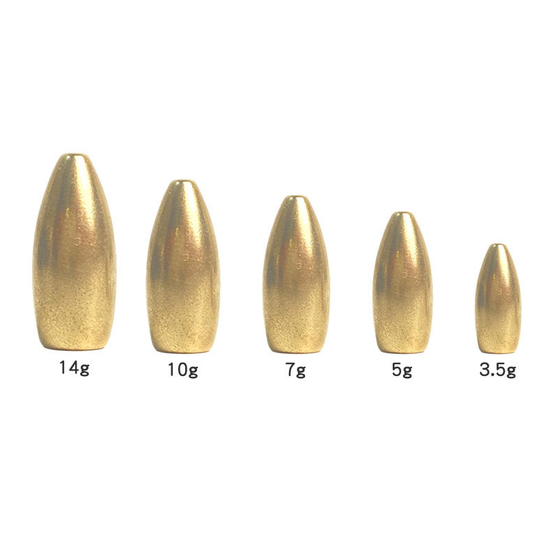 10 Stuks/Pak Messing Kogel Vis - Fishing Lure Accessories recensie en prijs