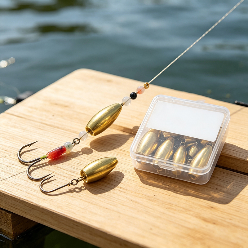 10 Stuks/Pak Messing Kogel Vis - Fishing Lure Accessories recensie en prijs