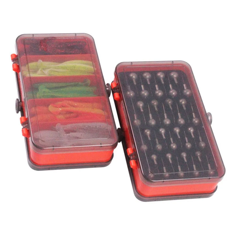 Draagbare dubbelzijdige split  - Fishing Lure Soft Plastic recensie en prijs