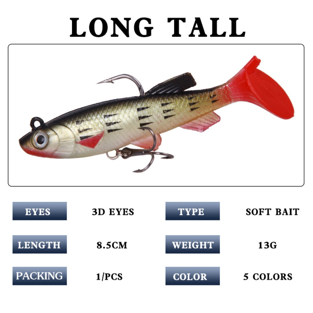1pcs 5pcs 8.5cm 13g Zacht Aas  - Fishing Lure Popper recensie en prijs