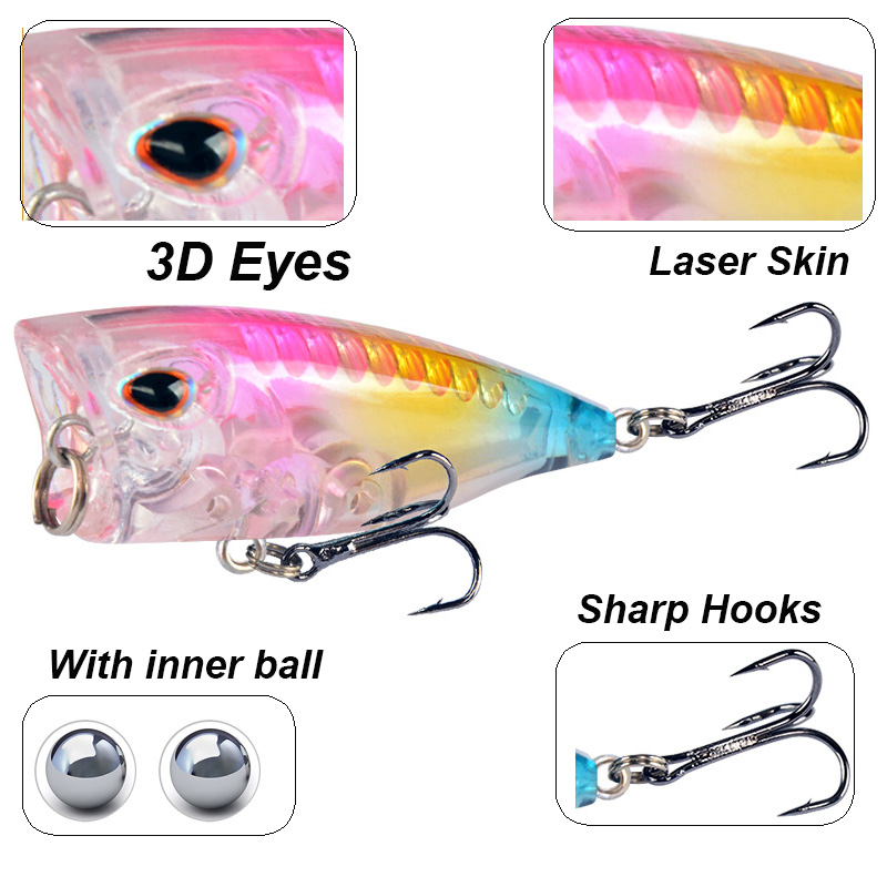 YUCONG 1 PC Mini Popper Vissen - Fishing Lure Popper recensie en prijs